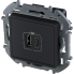 Зарядное устройство с двумя USB-разьемами A-C 240В/5В 3000мА - INSPIRIA - антрацит, 673763