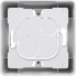 Коробка накладного монтажа - 1 пост - INSPIRIA - белый, 673980